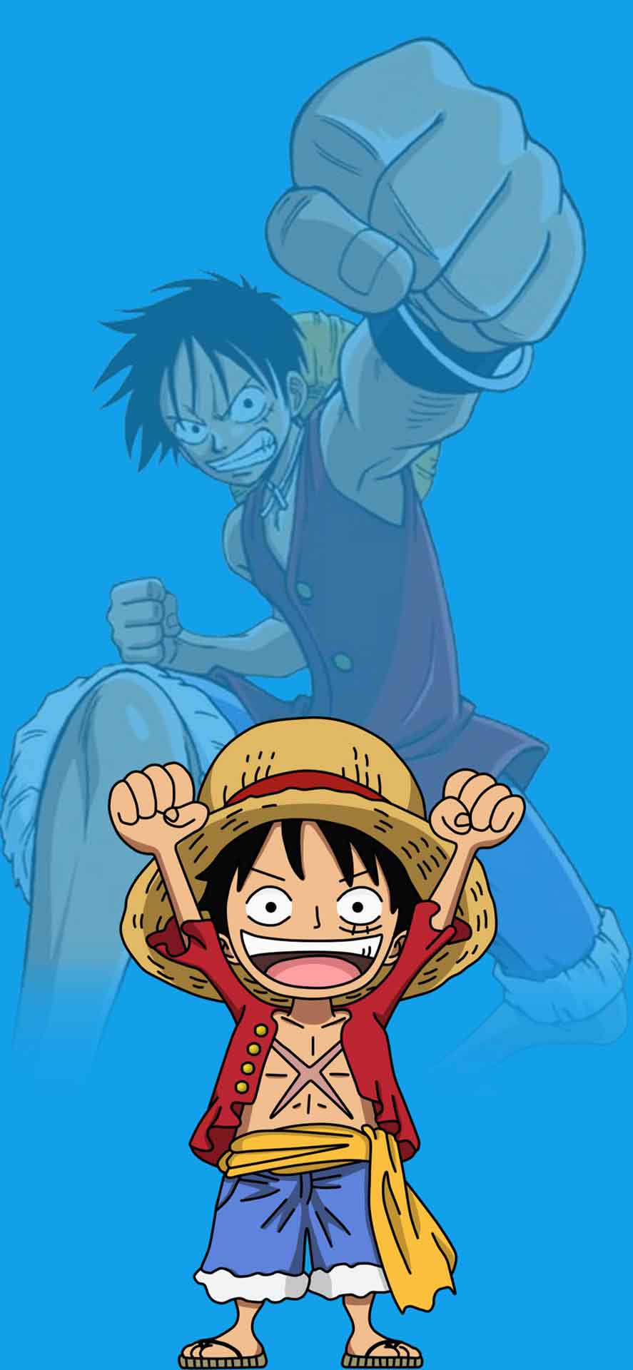 路飞可爱iPhone壁纸