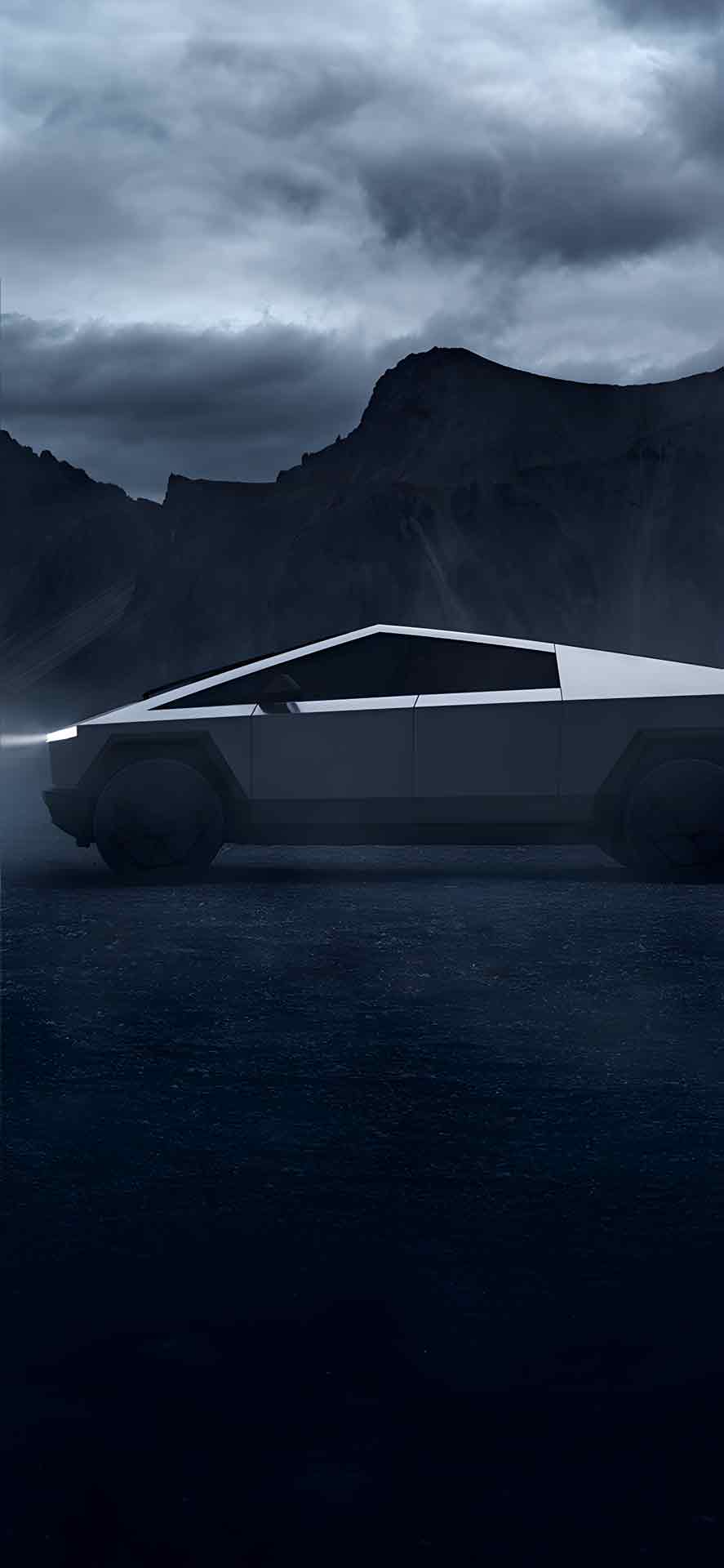 特斯拉 Cyber​​truck 深度效果壁纸 02