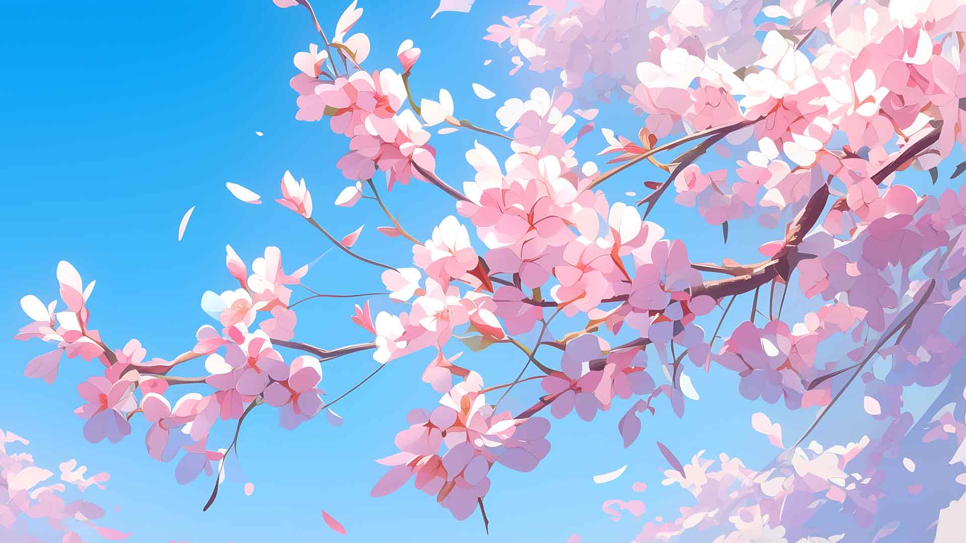 美丽的苹果花桌面壁纸