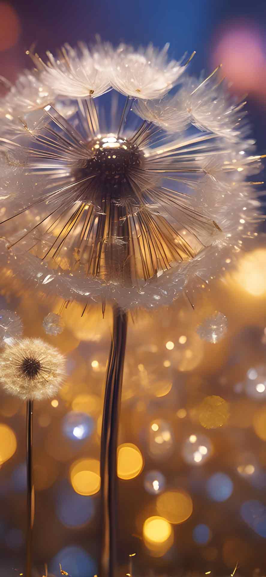 iPhone 的蒲公英壁纸 08