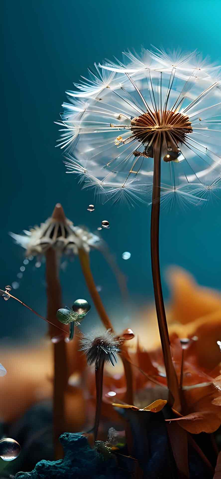 iPhone 的蒲公英壁纸 10