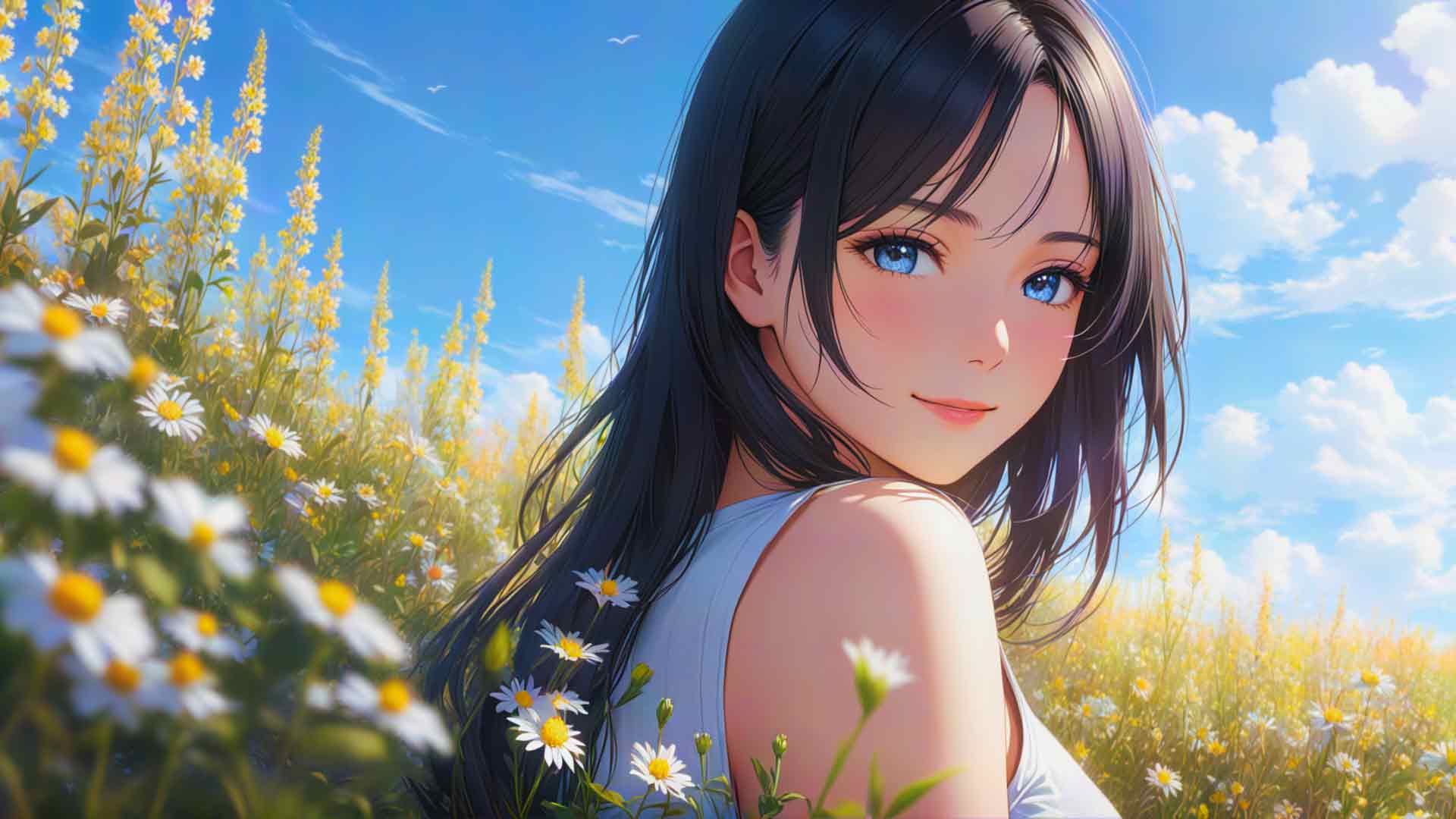 动漫女孩 4K壁纸