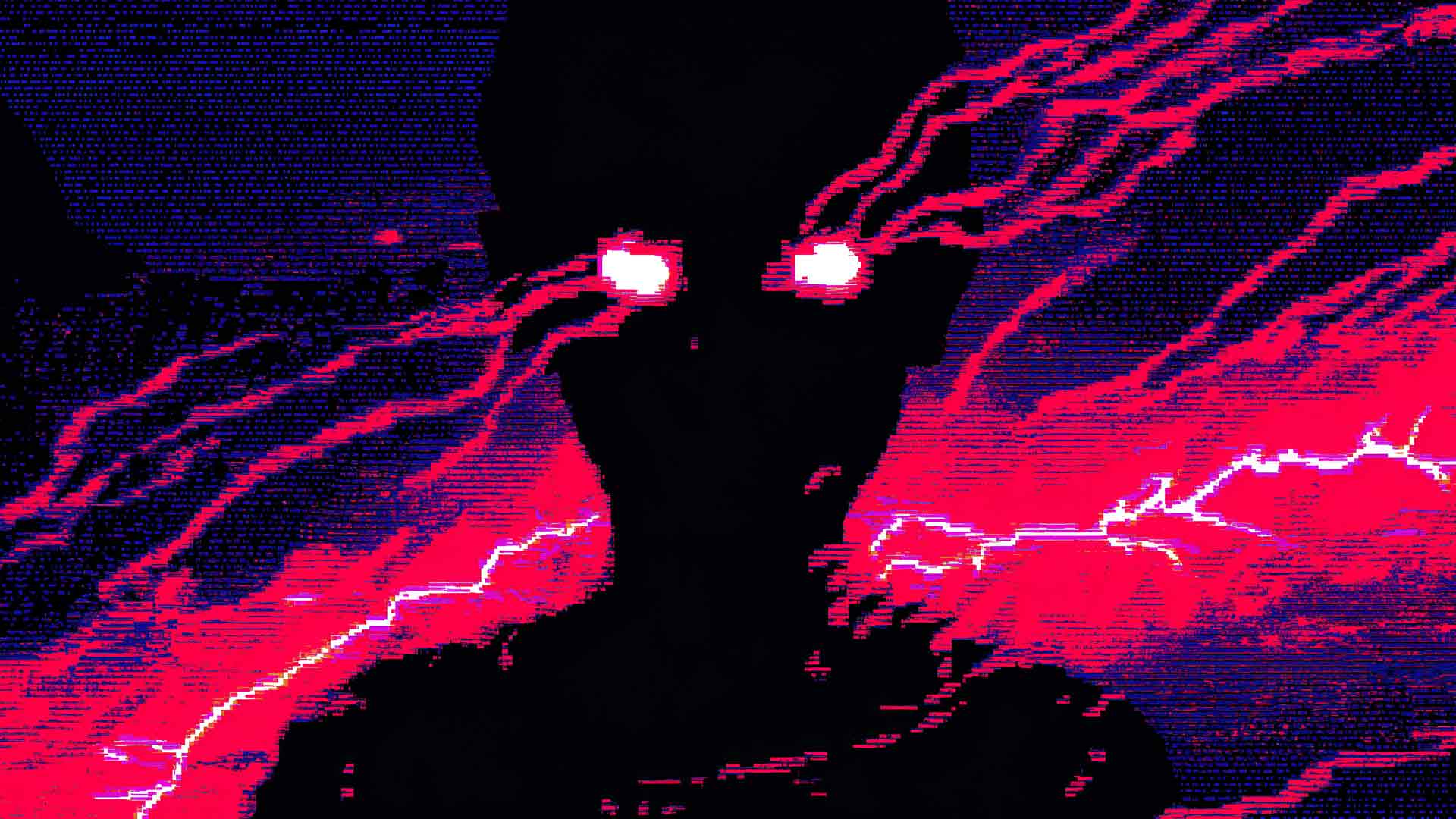 《怪奇物语》Eleven故障力量虚空桌面壁纸